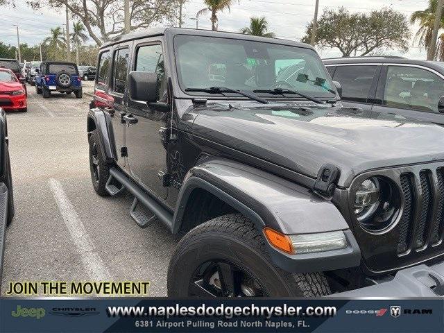 used 2020 Jeep Wrangler Unlimited car, priced at $25,861