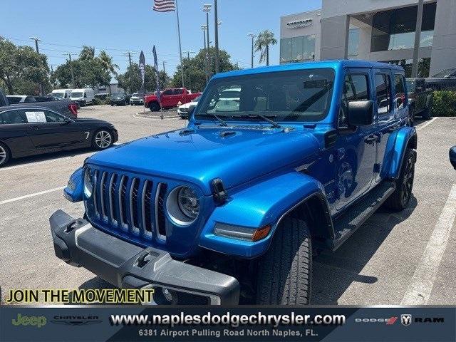 used 2021 Jeep Wrangler Unlimited 4xe car, priced at $38,491