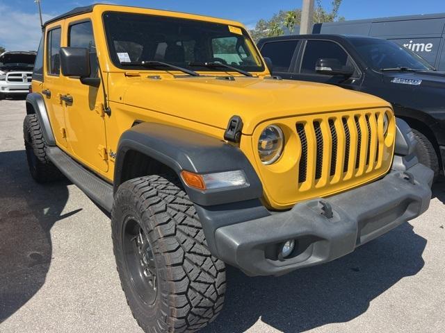 used 2018 Jeep Wrangler Unlimited car, priced at $22,751