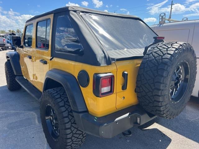 used 2018 Jeep Wrangler Unlimited car, priced at $22,751