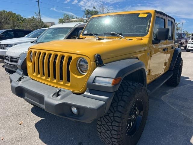 used 2018 Jeep Wrangler Unlimited car, priced at $22,751