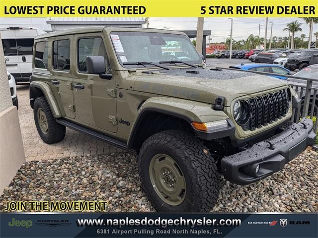new 2025 Jeep Wrangler 4xe car, priced at $62,750
