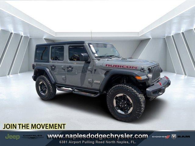 used 2021 Jeep Wrangler Unlimited car, priced at $33,972