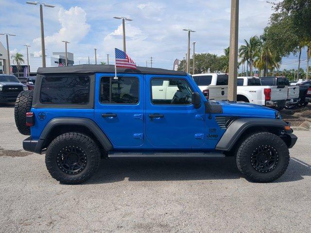 used 2021 Jeep Wrangler Unlimited car, priced at $31,992