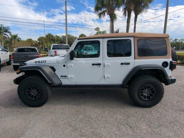 used 2022 Jeep Wrangler Unlimited car, priced at $29,792