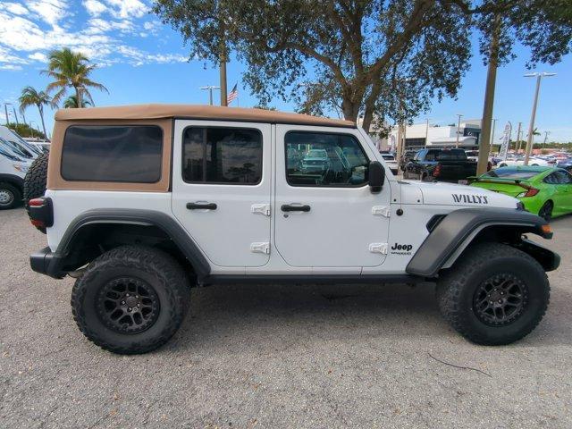 used 2022 Jeep Wrangler Unlimited car, priced at $29,792