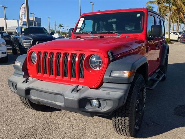 used 2020 Jeep Wrangler Unlimited car, priced at $24,841
