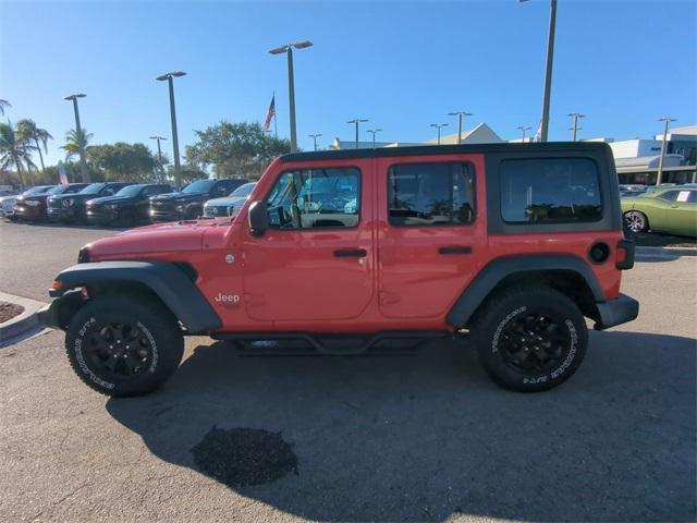 used 2020 Jeep Wrangler Unlimited car, priced at $24,841