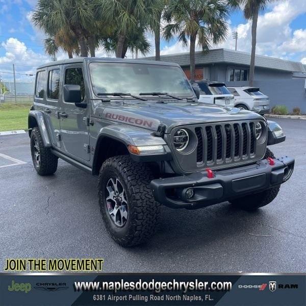 used 2021 Jeep Wrangler Unlimited car, priced at $41,991