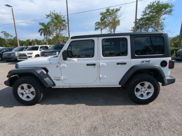 used 2020 Jeep Wrangler Unlimited car, priced at $20,793