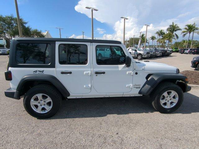 used 2020 Jeep Wrangler Unlimited car, priced at $20,793