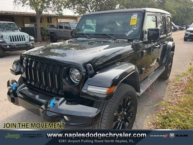 used 2021 Jeep Wrangler Unlimited 4xe car, priced at $38,953