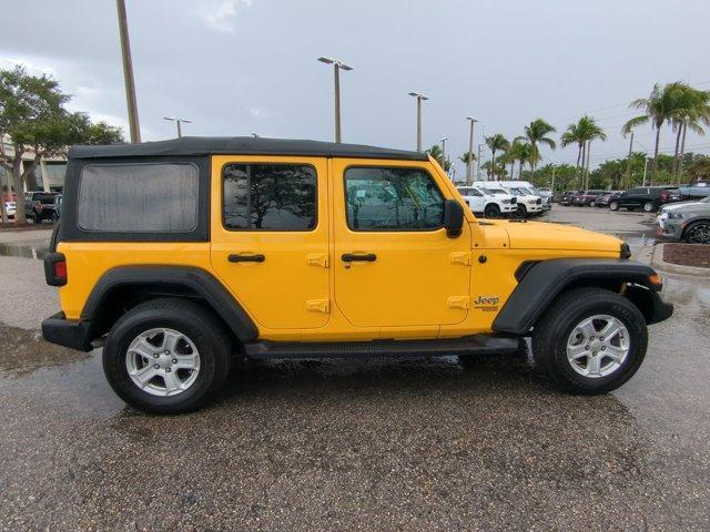 used 2021 Jeep Wrangler Unlimited car, priced at $24,931