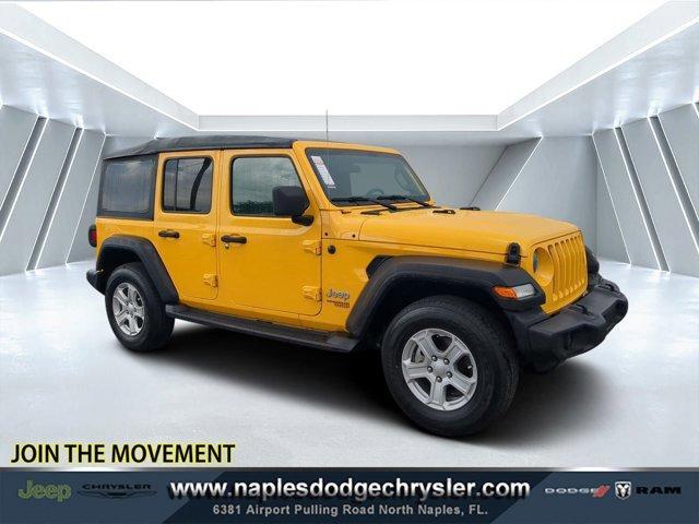 used 2021 Jeep Wrangler Unlimited car, priced at $24,931