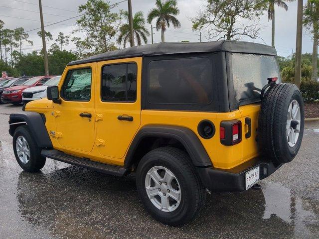 used 2021 Jeep Wrangler Unlimited car, priced at $24,931