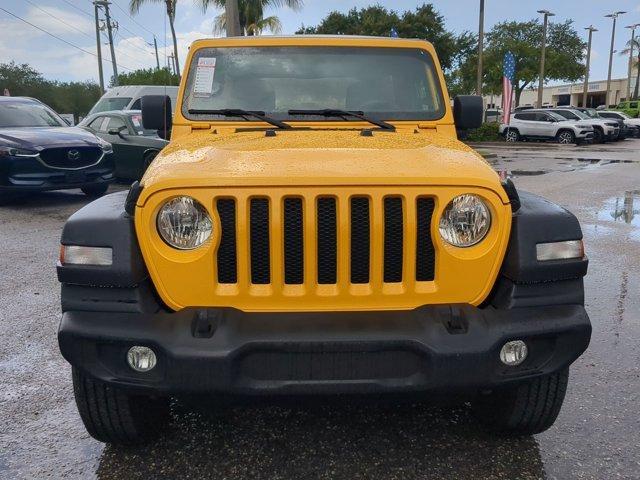 used 2021 Jeep Wrangler Unlimited car, priced at $24,931