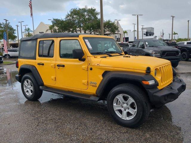 used 2021 Jeep Wrangler Unlimited car, priced at $24,931