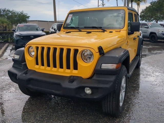 used 2021 Jeep Wrangler Unlimited car, priced at $24,931