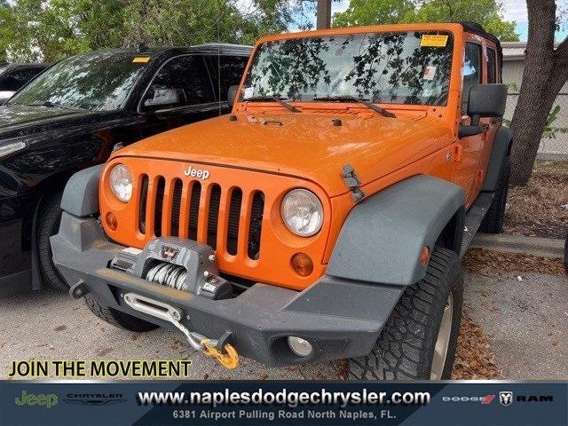 used 2013 Jeep Wrangler Unlimited car, priced at $16,991