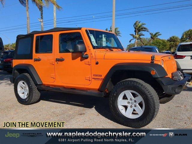 used 2013 Jeep Wrangler Unlimited car, priced at $16,991