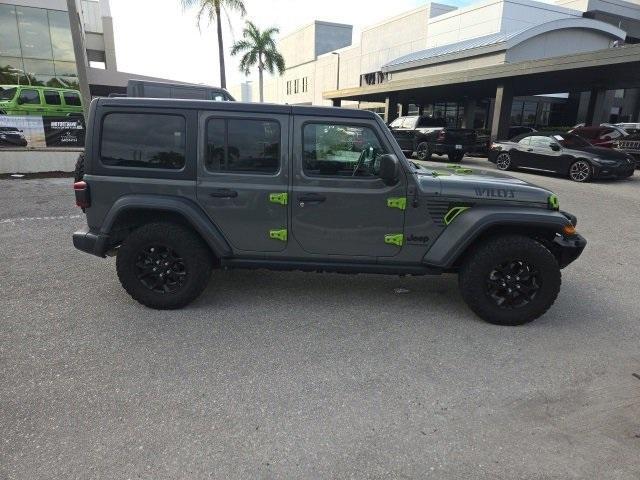 used 2020 Jeep Wrangler Unlimited car, priced at $19,295