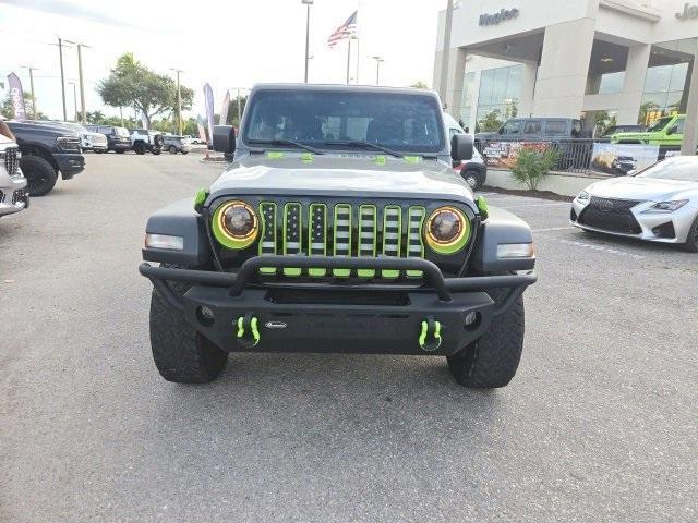 used 2020 Jeep Wrangler Unlimited car, priced at $19,295