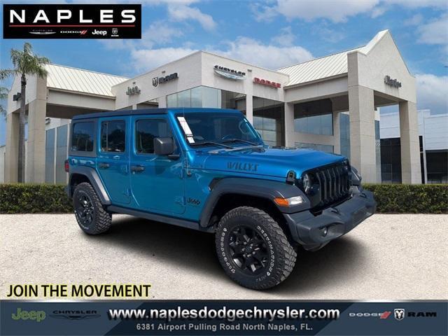 used 2020 Jeep Wrangler Unlimited car, priced at $28,495