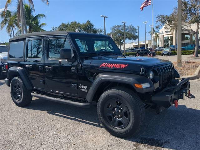 used 2021 Jeep Wrangler Unlimited car, priced at $23,494