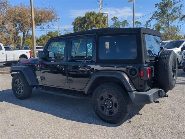 used 2021 Jeep Wrangler Unlimited car, priced at $23,494