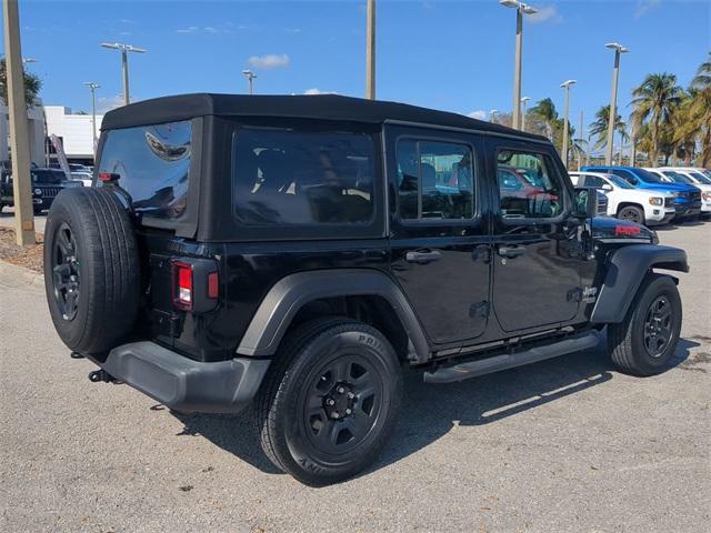 used 2021 Jeep Wrangler Unlimited car, priced at $23,494