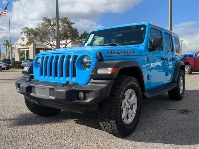 used 2021 Jeep Wrangler Unlimited car, priced at $31,492