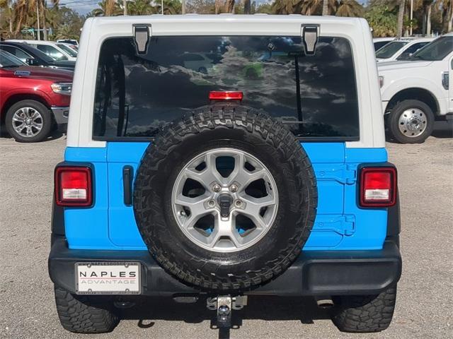 used 2021 Jeep Wrangler Unlimited car, priced at $31,492