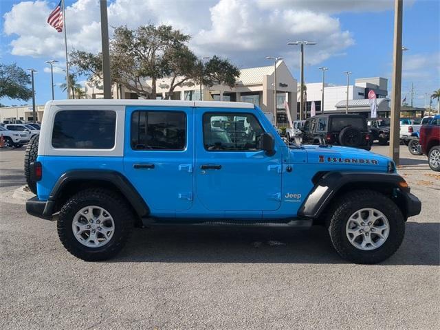 used 2021 Jeep Wrangler Unlimited car, priced at $31,492