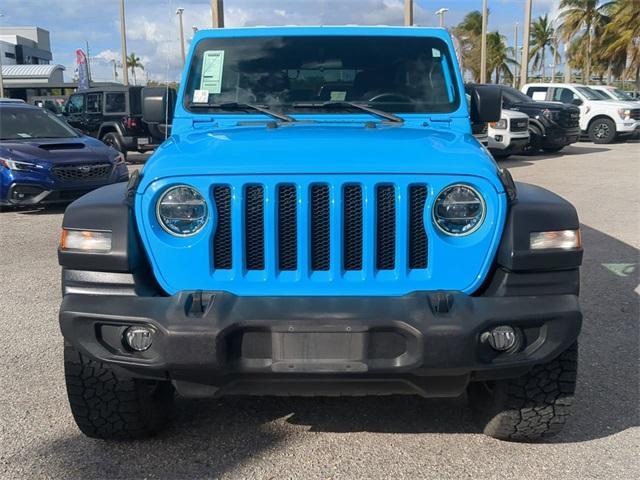 used 2021 Jeep Wrangler Unlimited car, priced at $31,492