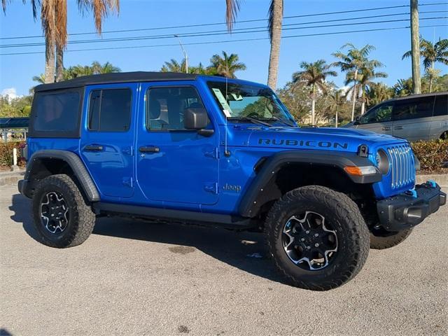 used 2021 Jeep Wrangler Unlimited 4xe car, priced at $31,993