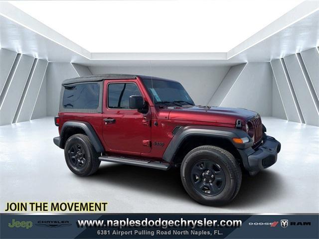 used 2021 Jeep Wrangler car, priced at $27,894