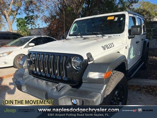 used 2020 Jeep Wrangler Unlimited car, priced at $32,941