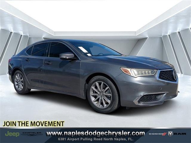 used 2018 Acura TLX car, priced at $16,892
