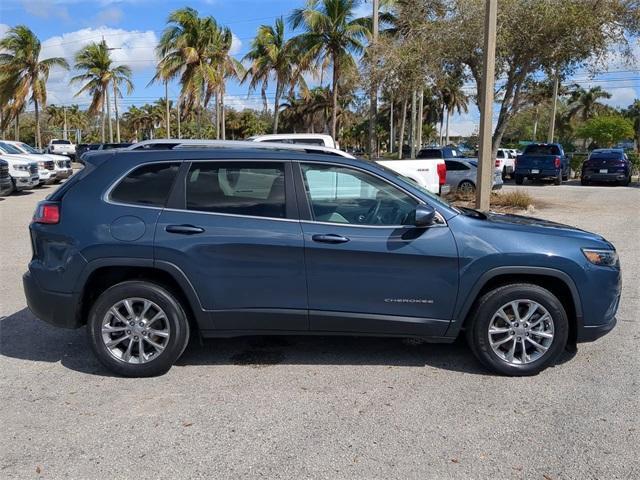 used 2021 Jeep Cherokee car, priced at $20,592