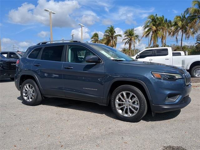 used 2021 Jeep Cherokee car, priced at $20,592