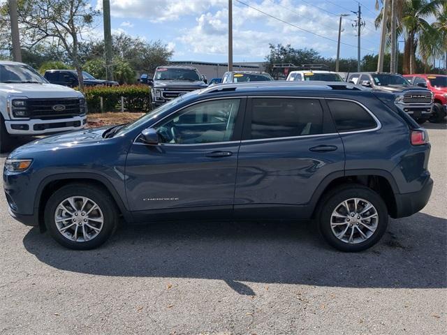 used 2021 Jeep Cherokee car, priced at $20,592