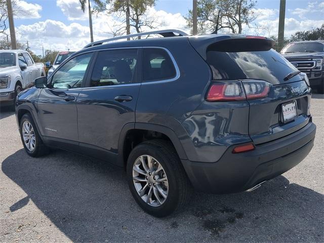 used 2021 Jeep Cherokee car, priced at $20,592