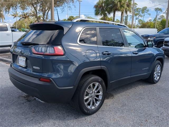 used 2021 Jeep Cherokee car, priced at $20,592