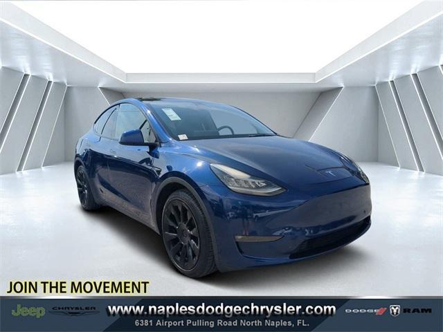 used 2021 Tesla Model Y car, priced at $22,283