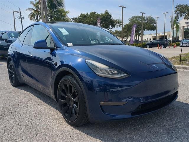 used 2021 Tesla Model Y car, priced at $22,283