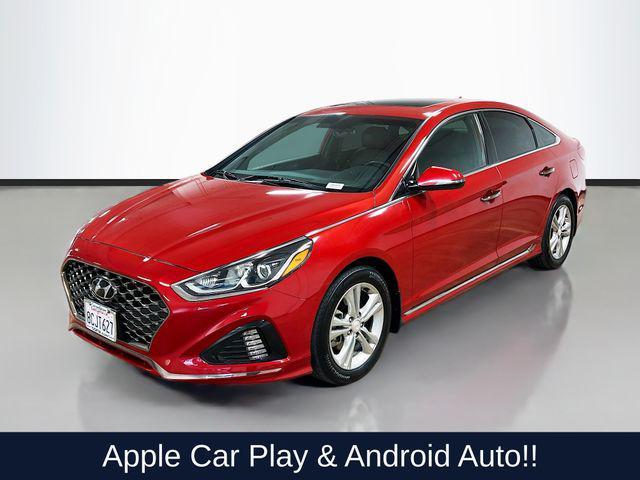 used 2018 Hyundai Sonata car, priced at $12,911