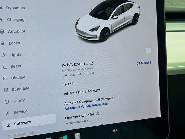 used 2018 Tesla Model 3 car, priced at $27,999