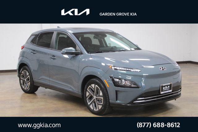 used 2022 Hyundai Kona EV car, priced at $17,794