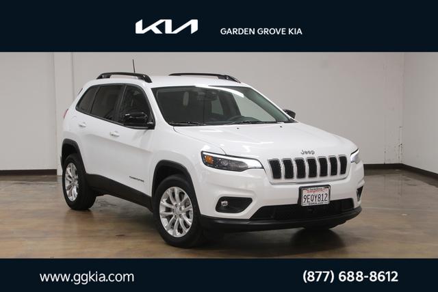 used 2022 Jeep Cherokee car, priced at $21,816