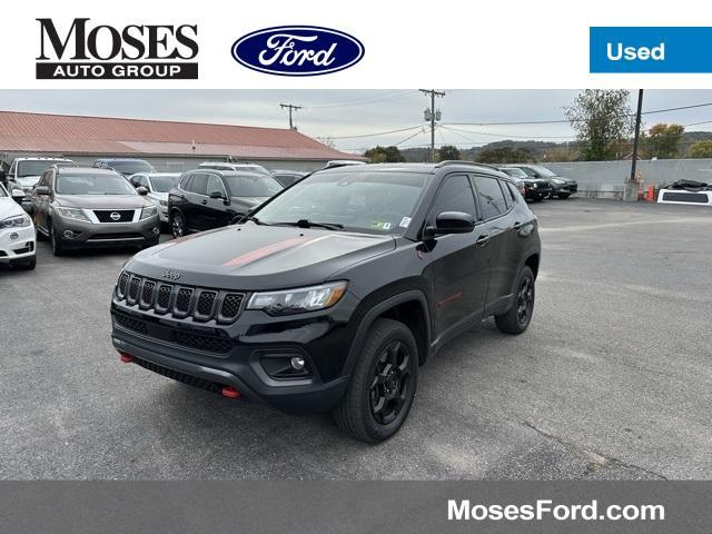 used 2023 Jeep Compass car, priced at $22,999